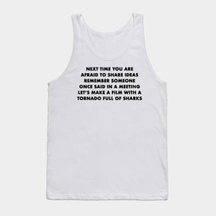 Sharknado Tank Top